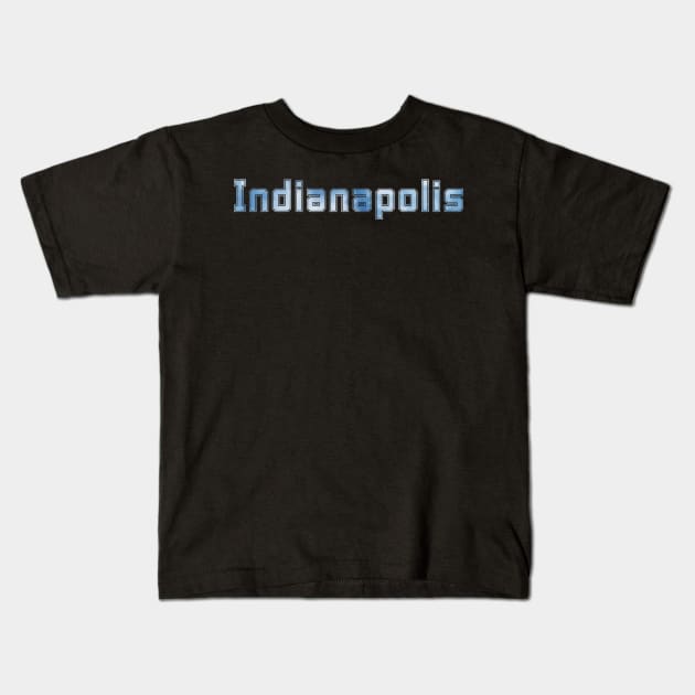 Indianapolis Kids T-Shirt by bestStickers